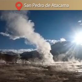 Geyser del Tatio y Poblado de Machuca